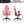 Bild in den Galerie-Viewer laden, VICTORAGE Premium PU Leder Computer Gaming Stuhl Heimstuhl (Rose Rot)
